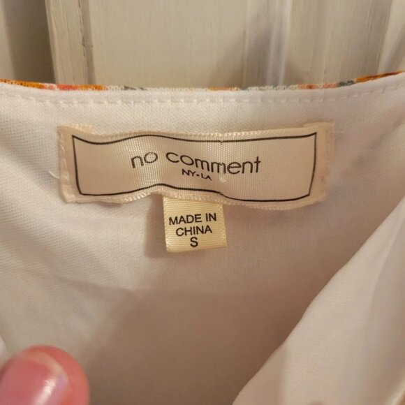 No Comment Ditsy Floral Mesh Midi Dress - Picture 4 of 6